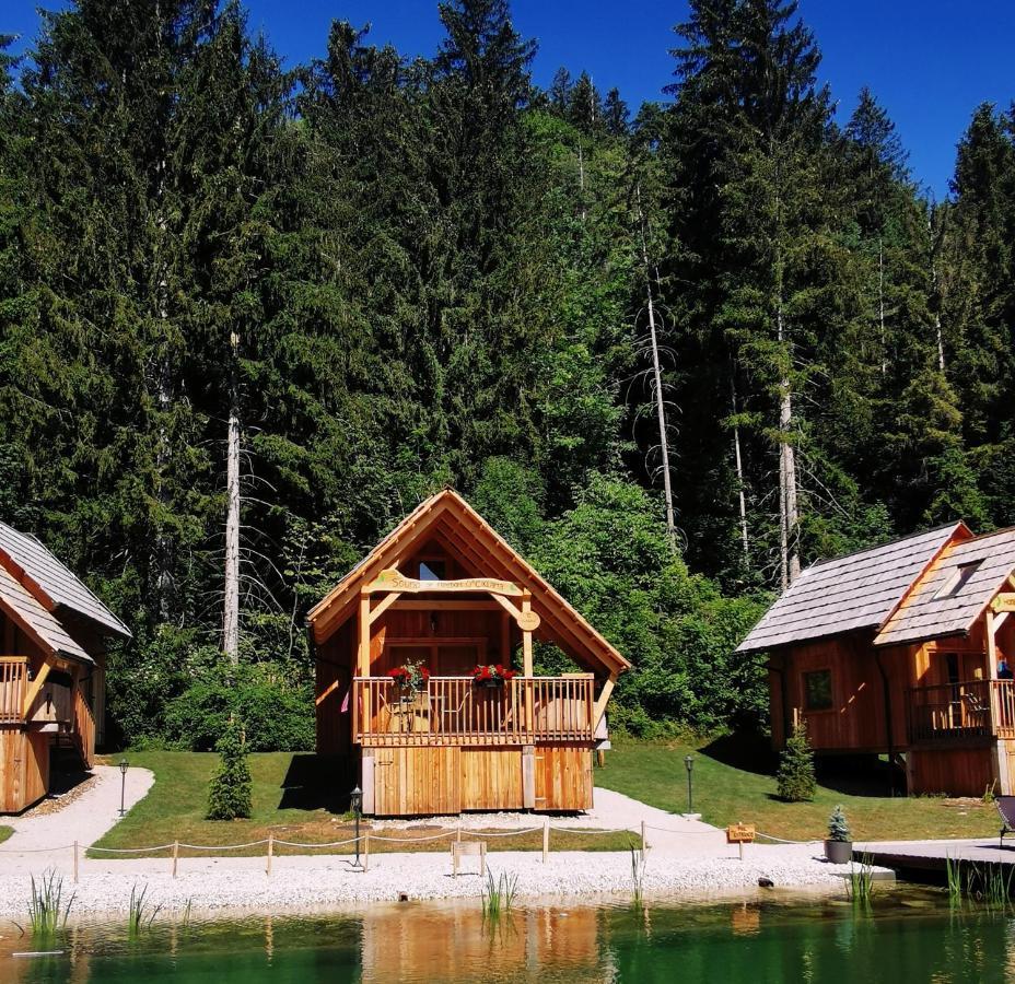 Ribno Luxury Glamping Hotel Блед Екстериор снимка