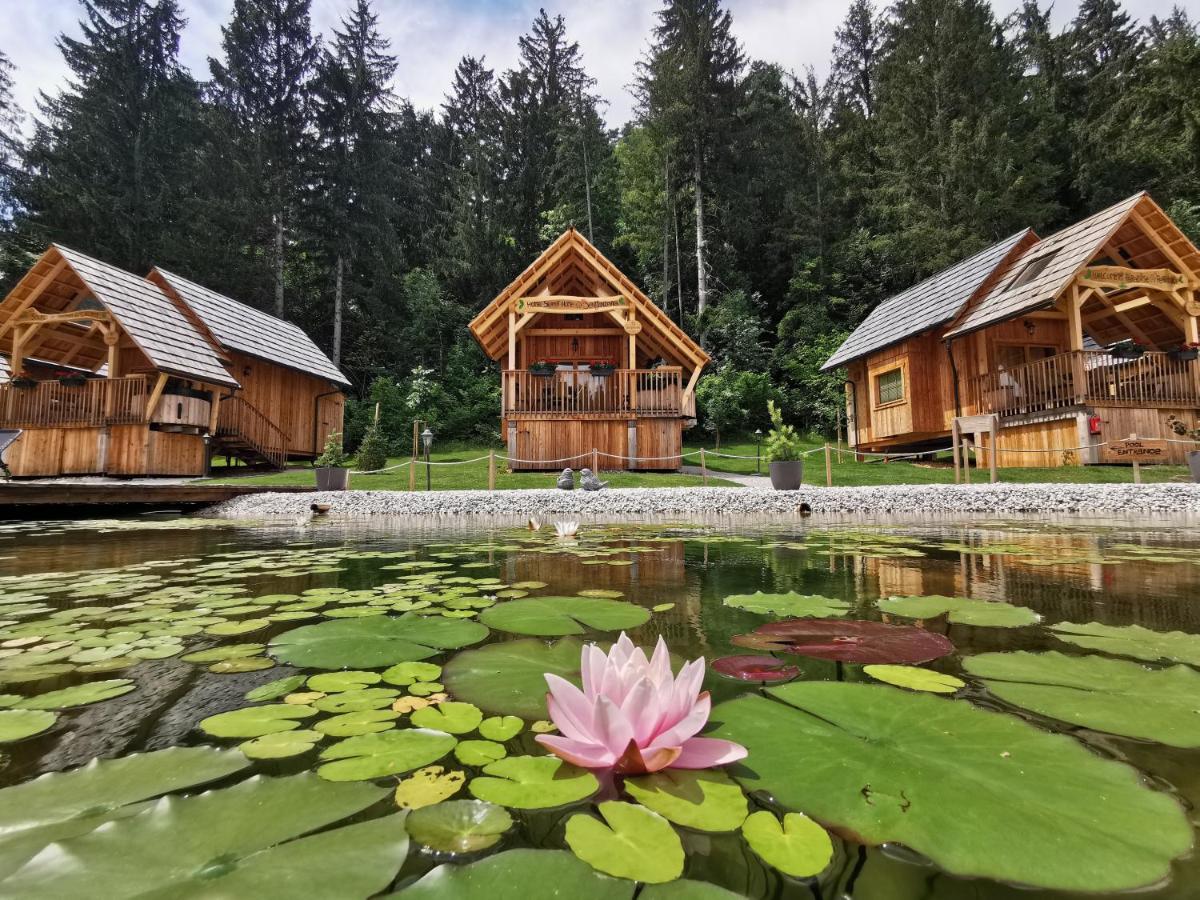 Ribno Luxury Glamping Hotel Блед Екстериор снимка